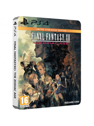 Final Fantasy XII The Zodiac Age Limited Steelbook Edition [PS4]